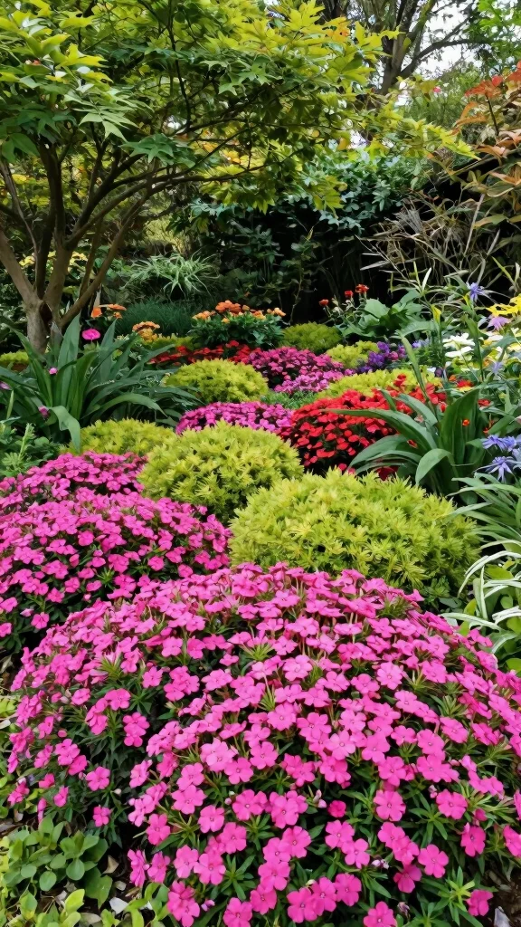 24 Creative Solutions for Shady Spots in Your Garden - 12. Colorful Ground Covers 1