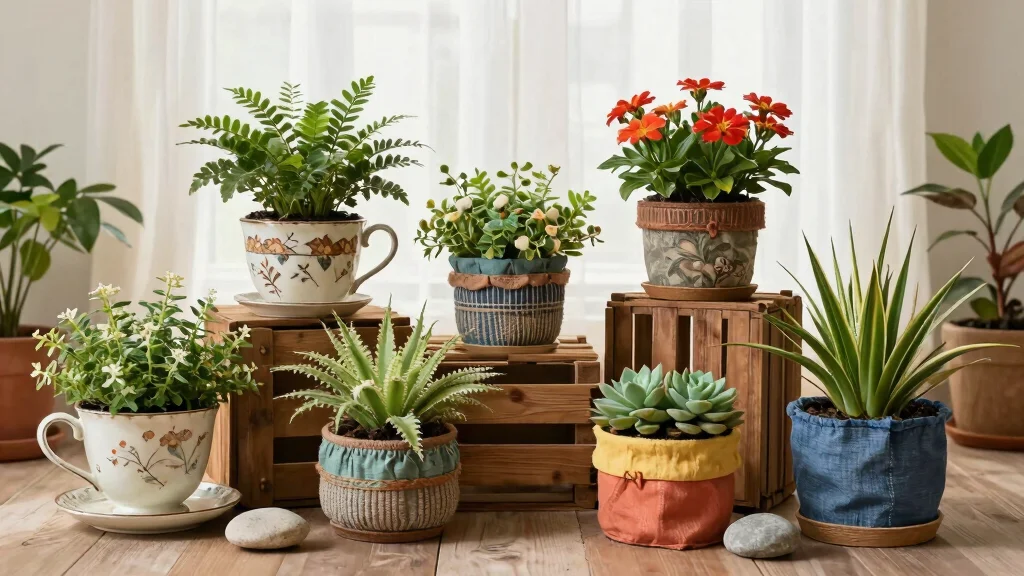 24 Eco-Friendly Decorative Planter Ideas That Are Good for the Earth!