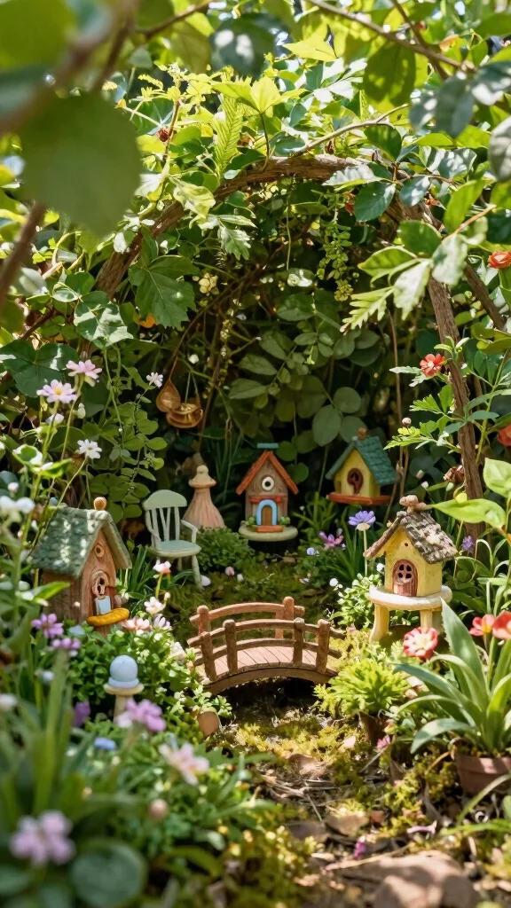 24 Whimsical Garden Decorations That Will Brighten Your Outdoor Space! - 8. Fairy Garden Nooks 1