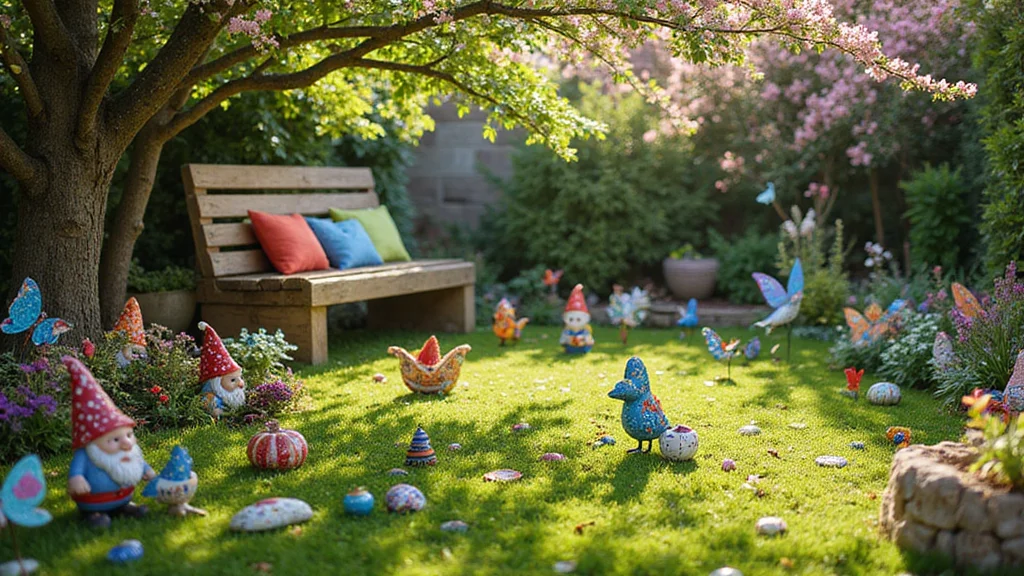 24 Whimsical Garden Decorations That Will Brighten Your Outdoor Space!