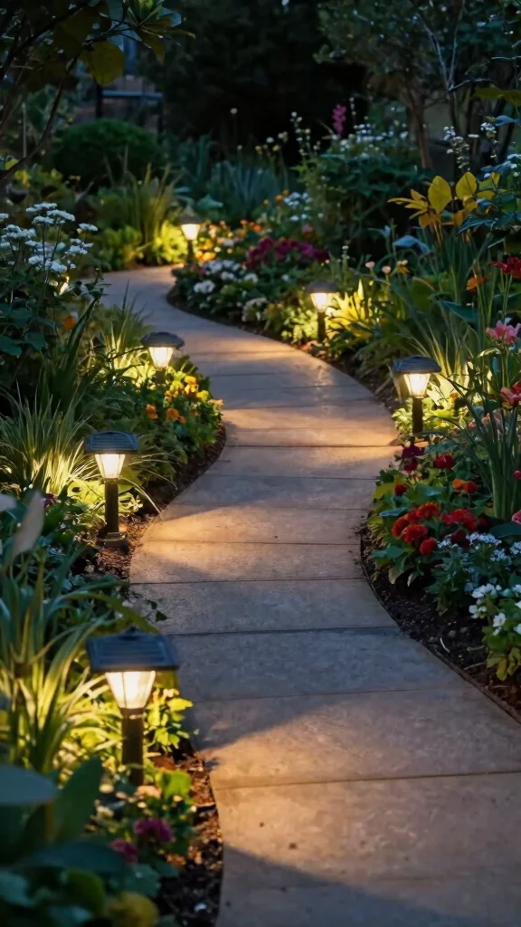 25 Budget-Friendly Outdoor Garden Decor Tips That Will Wow Your Neighbors! - 11. Illuminate with Solar Lights 1