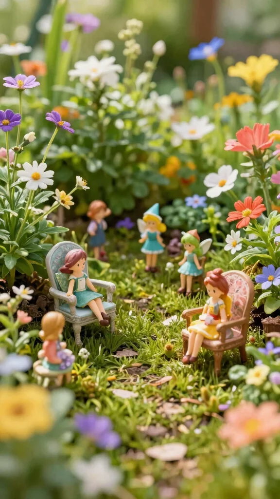 25 Budget-Friendly Outdoor Garden Decor Tips That Will Wow Your Neighbors! - 18. Introduce Fairy Garden Elements 1