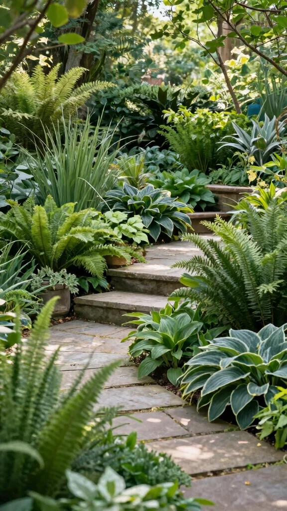 25 Erosion Control Garden Designs with Smart Drainage Solutions (You’ll Want to Copy #19!) - 10. Cozy Shade Gardens 1
