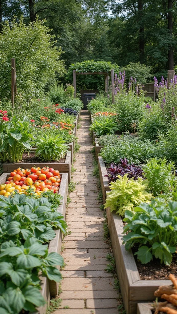 25 Erosion Control Garden Designs with Smart Drainage Solutions (You’ll Want to Copy #19!) - 24. Modern Edible Landscapes 1