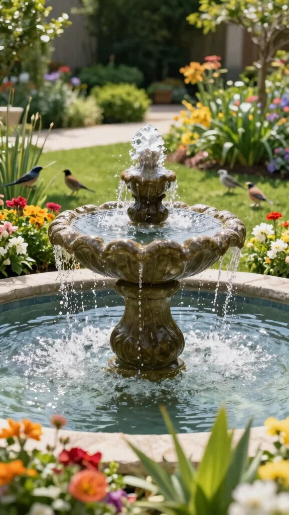 25 Inspiring Nancy Meyers Backyard Designs That Will Transform Your Outdoor Space! - 10. Water Features 1