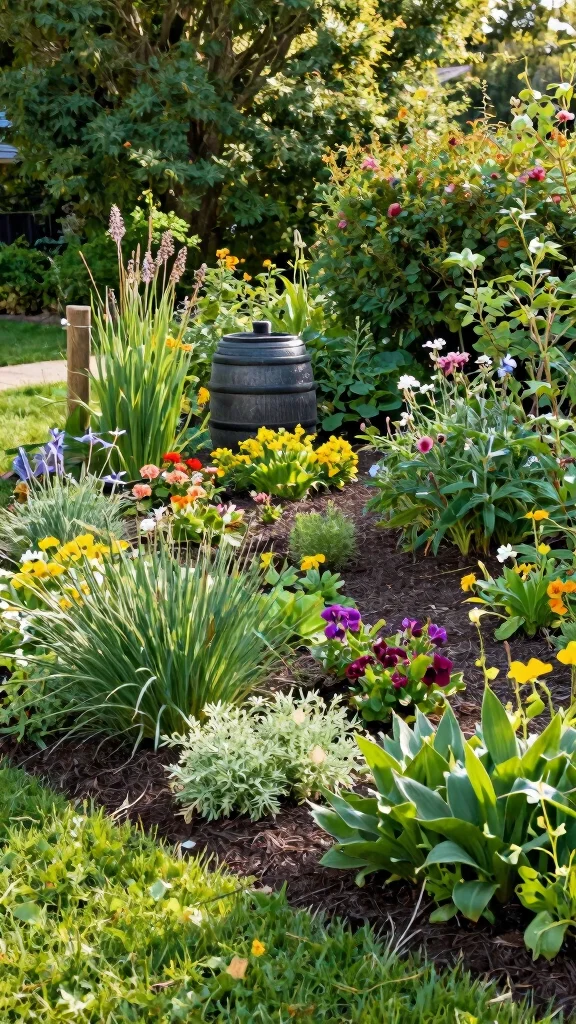 25 Inspiring Nancy Meyers Backyard Designs That Will Transform Your Outdoor Space! - 12. Sustainable Landscaping 1