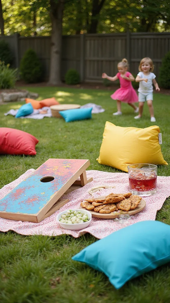 25 Inspiring Nancy Meyers Backyard Designs That Will Transform Your Outdoor Space! - 13. Outdoor Games and Activities 1