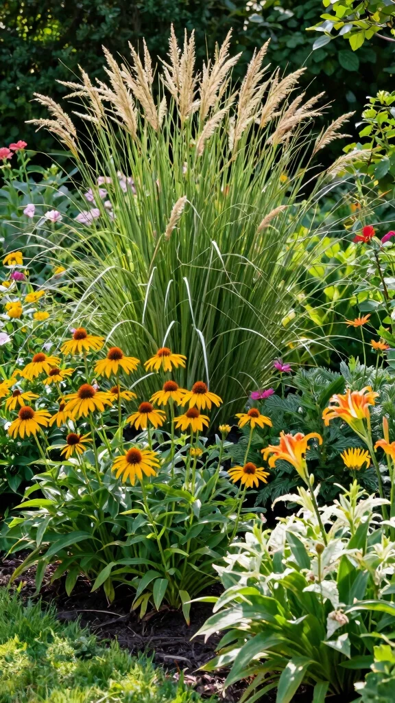 25 Simple Yet Beautiful Low-Maintenance Garden Designs That Will Make You Smile! - 2. Perennial Border Bliss 1