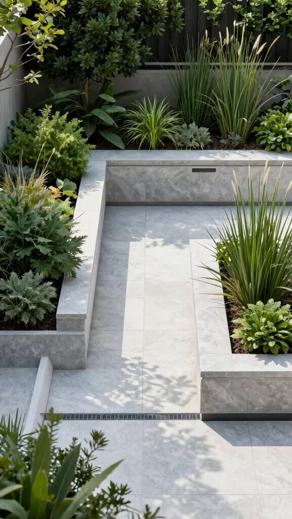 25 Simple Yet Beautiful Low-Maintenance Garden Designs That Will Make You Smile! - 25. Modern Elegance 1