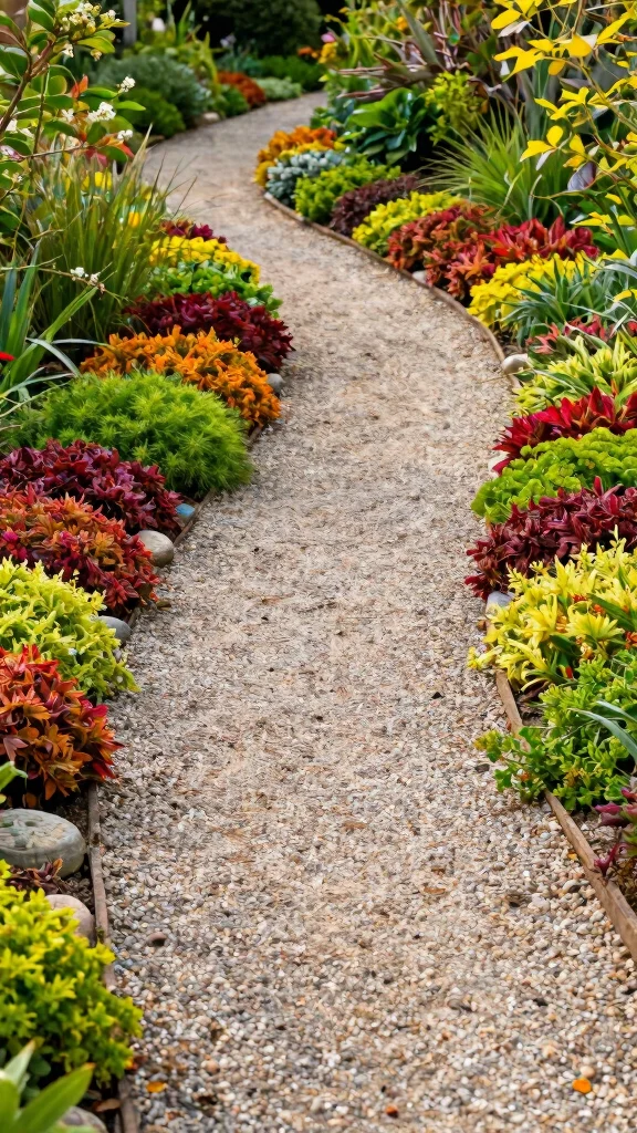 25 Simple Yet Beautiful Low-Maintenance Garden Designs That Will Make You Smile! - 8. Gravel Pathway Gardens 1