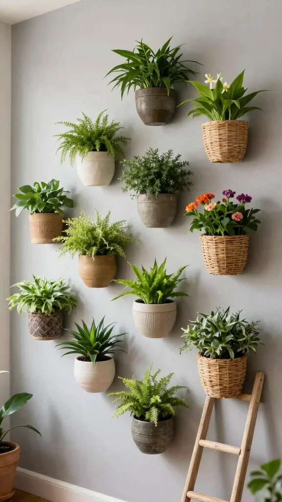 25 Space-Saving Vertical Gardening Ideas You Never Knew You Needed! - 1. Wall-Mounted Planters 1