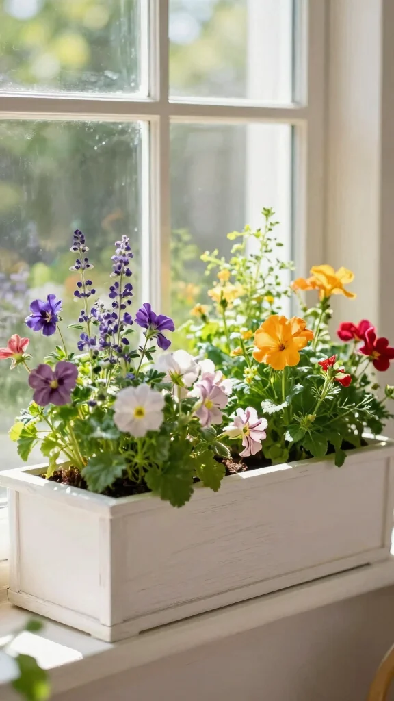 25 Space-Saving Vertical Gardening Ideas You Never Knew You Needed! - 12. Window Box Gardens 1