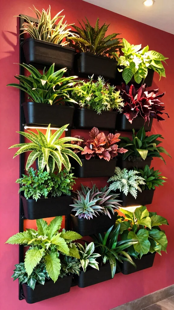 25 Space-Saving Vertical Gardening Ideas You Never Knew You Needed! - 14. Modular Vertical Gardens 1