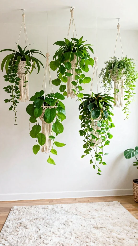 25 Space-Saving Vertical Gardening Ideas You Never Knew You Needed! - 2. Hanging Gardens 1