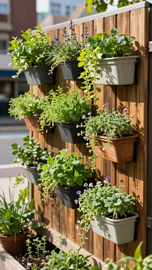 25 Urban Gardening Ideas That Will Maximize Your Space (Check Out #4!) - 1. Vertical Gardens 1