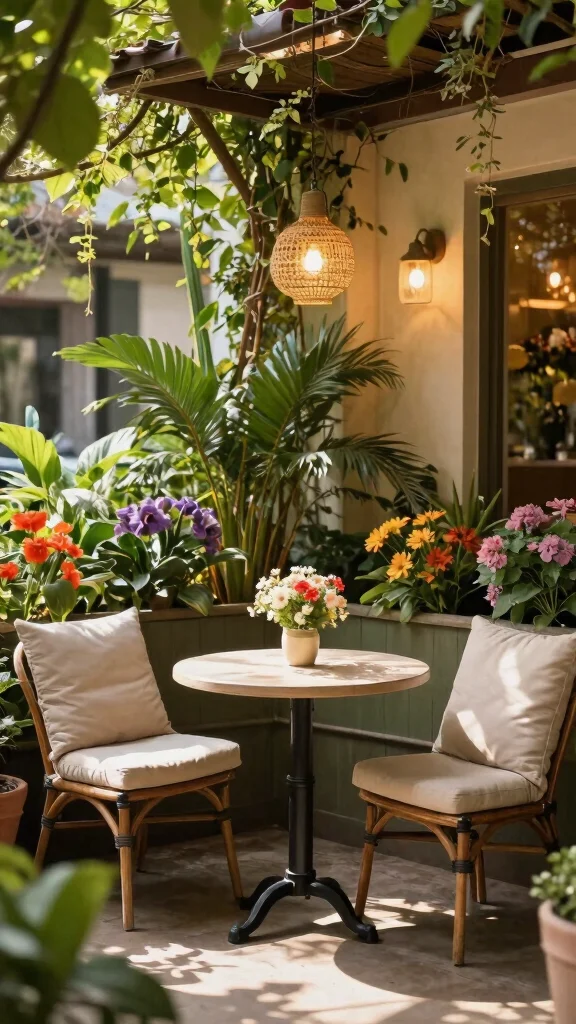 27 DIY Landscape Projects for Small Spaces That Are Super Easy! - 11. Outdoor Seating Area 1