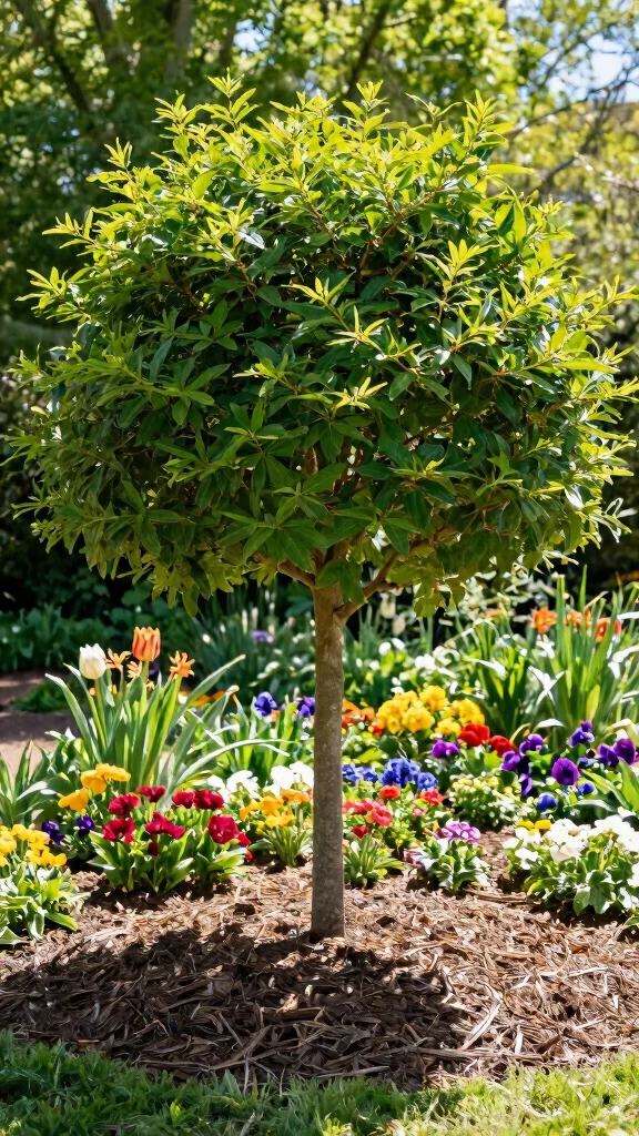 27 DIY Landscape Projects for Small Spaces That Are Super Easy! - 13. Planting a Small Tree 1