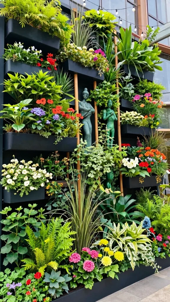 27 Seasonal Garden Furniture Tips That Will Keep Your Outdoor Space Inviting All Year Long! - 12. Use Vertical Space 1