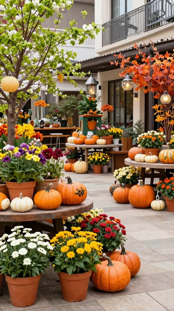 27 Seasonal Garden Furniture Tips That Will Keep Your Outdoor Space Inviting All Year Long! - 14. Curate Seasonal Decor 1