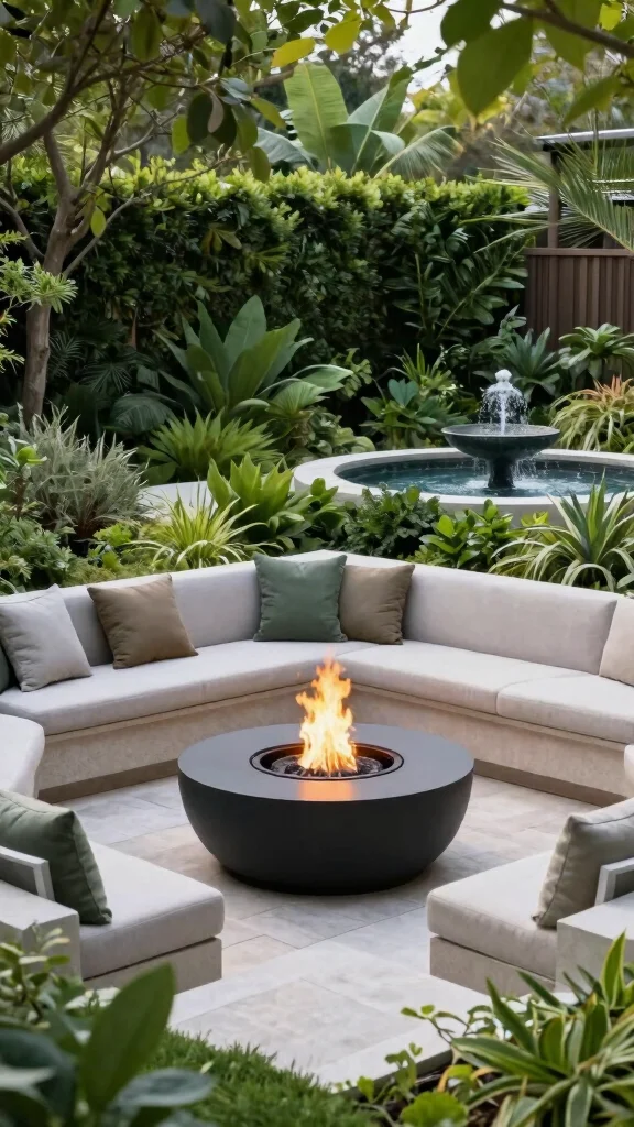 27 Seasonal Garden Furniture Tips That Will Keep Your Outdoor Space Inviting All Year Long! - 8. Feature a Focal Point 1