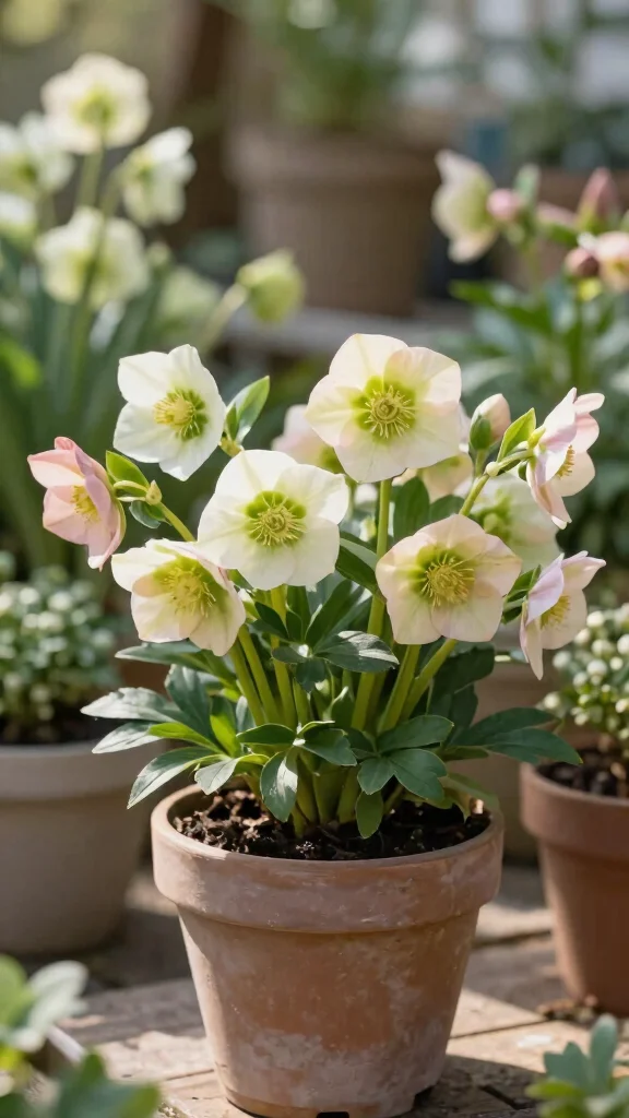 27 Shade Perennials for Pots That Will Bring Life to Your Outdoor Space! - 14. Helleborus: The Lenten Rose 1