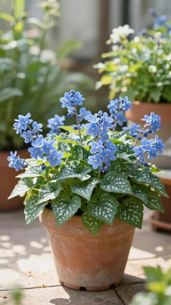 27 Shade Perennials for Pots That Will Bring Life to Your Outdoor Space! - 15. Pulmonaria: The Lungwort 1