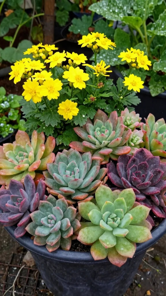 27 Shade Perennials for Pots That Will Bring Life to Your Outdoor Space! - 18. Sedum: The Stonecrop 1