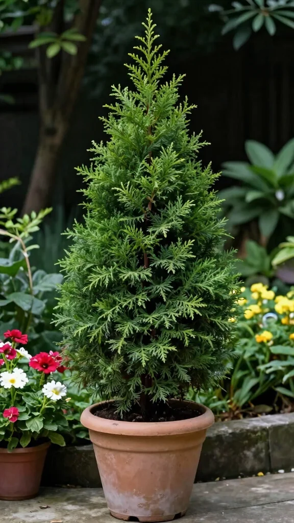 27 Shade Perennials for Pots That Will Bring Life to Your Outdoor Space! - 25. Cypress: The False Cypress 1