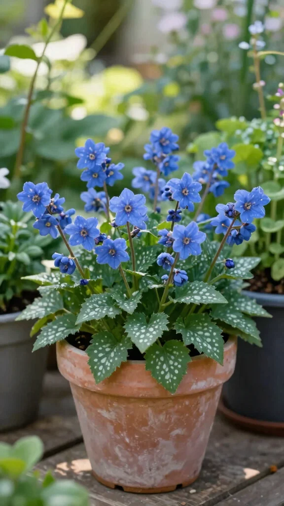 27 Shade Perennials for Pots That Will Bring Life to Your Outdoor Space! - 26. Pulmonaria: The Lungwort 1