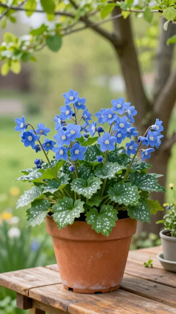 27 Shade Perennials for Pots That Will Bring Life to Your Outdoor Space! - 5. Pulmonaria: The Lungwort 1