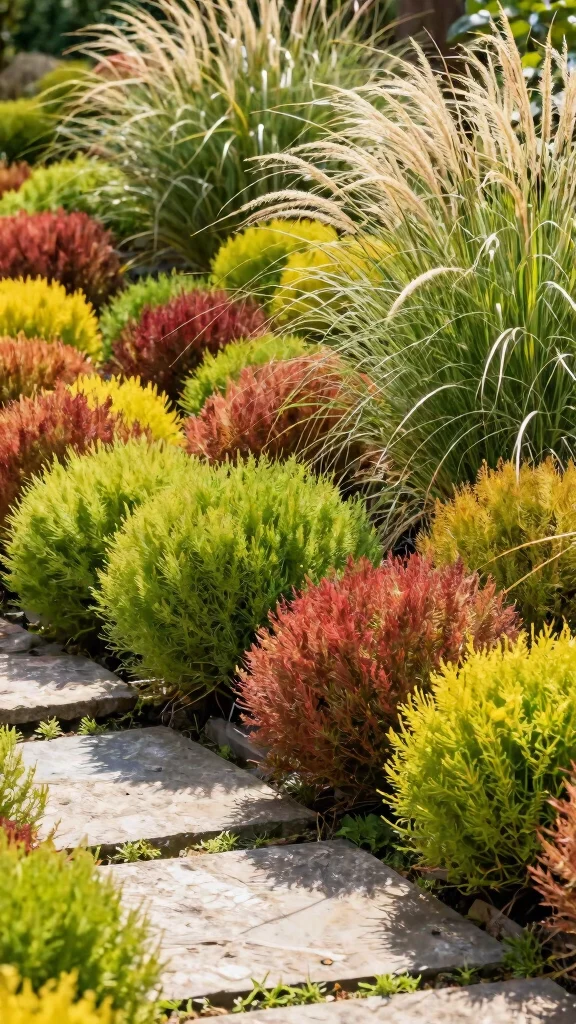 27 Unique Perennial Flower Pairings That Will Spark Your Garden Creativity! - 10. Sedum & Ornamental Grasses 1