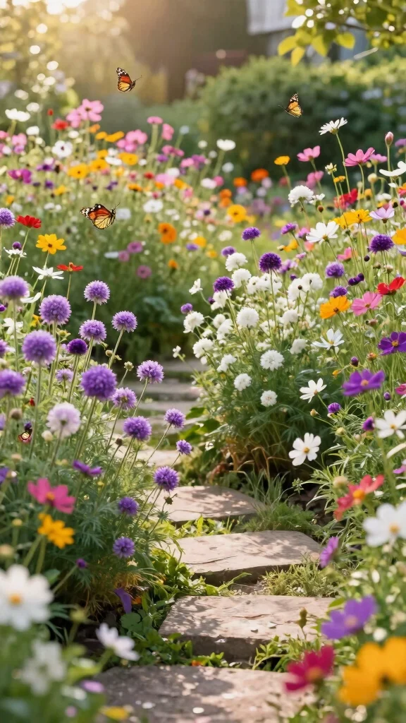 27 Unique Perennial Flower Pairings That Will Spark Your Garden Creativity! - 21. Scabiosa & Cosmos 1