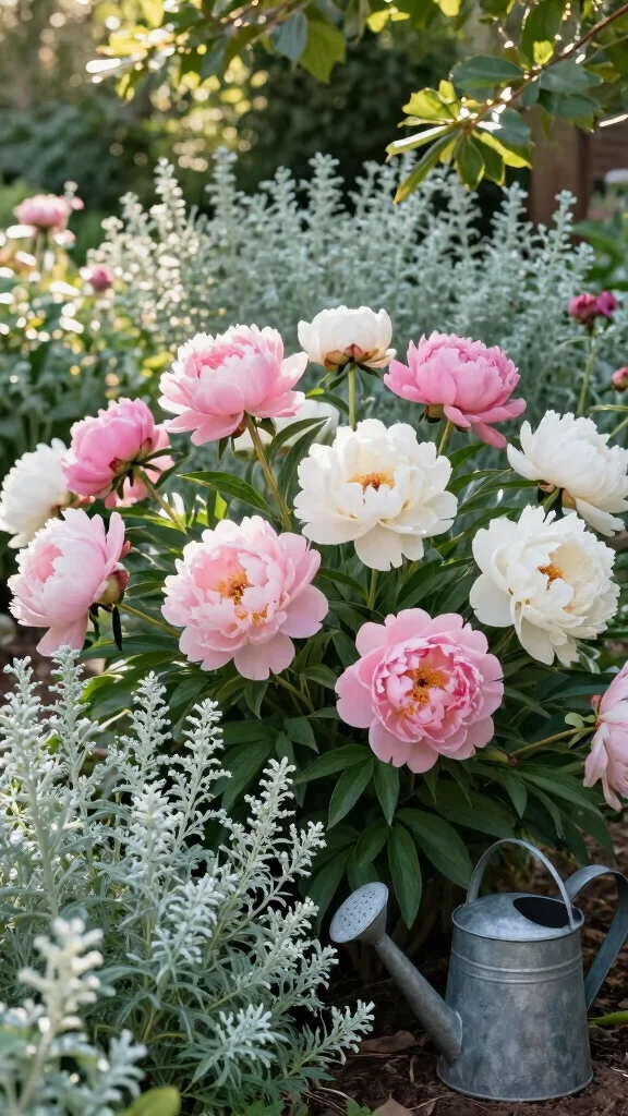 27 Unique Perennial Flower Pairings That Will Spark Your Garden Creativity! - 3. Peonies & Catmint 1
