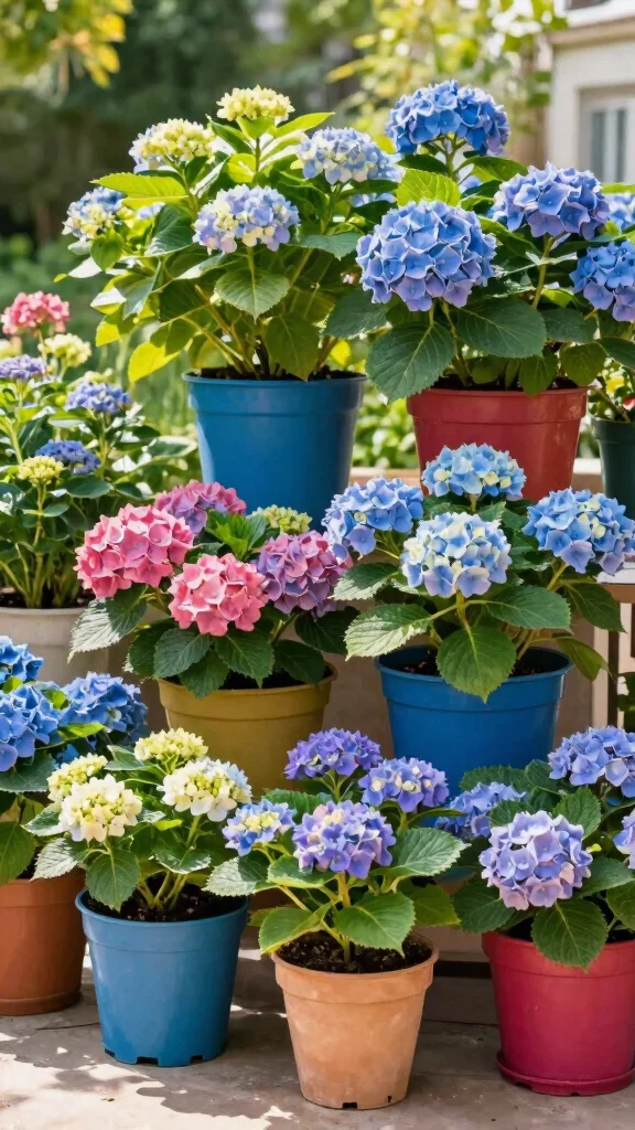Avoid These 19 Common Hydrangea Care Mistakes for a Gorgeous Garden! - 11. Wrong Container Size 1