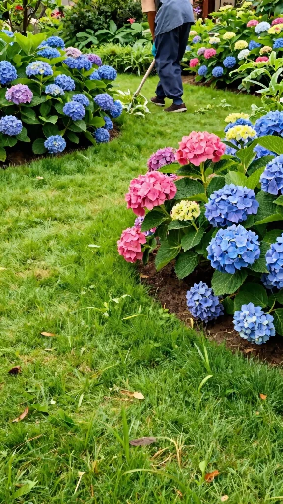 Avoid These 19 Common Hydrangea Care Mistakes for a Gorgeous Garden! - 13. Neglecting Weeding 1