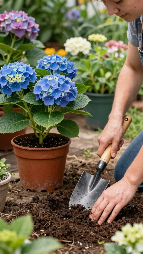 Avoid These 19 Common Hydrangea Care Mistakes for a Gorgeous Garden! - 6. Planting Too Deep 1
