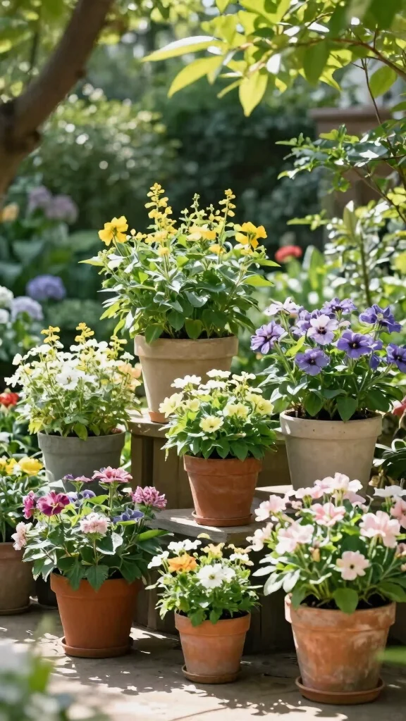 Beginner-Friendly Container Flower Gardening Tips for a Gorgeous Garden! - 12. Ensure Proper Sunlight 1