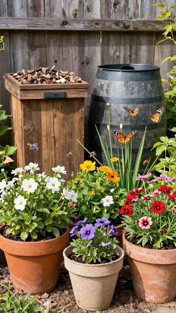  Beginner-Friendly Container Flower Gardening Tips for a Gorgeous Garden! - 14. Sustainable Practices for Gardening 1