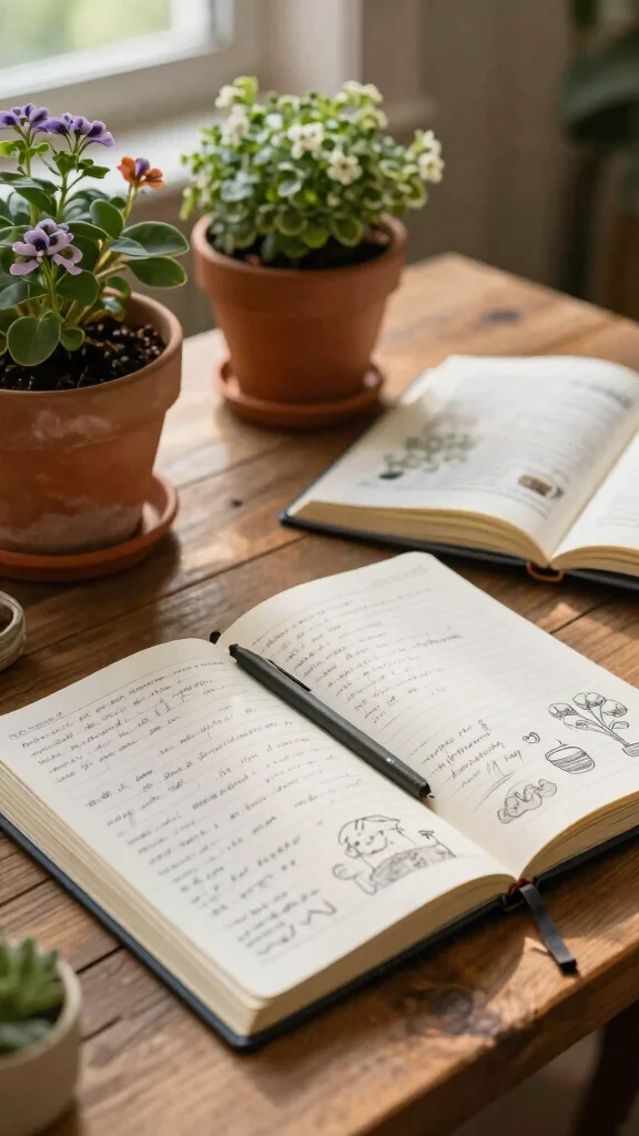  Beginner-Friendly Container Flower Gardening Tips for a Gorgeous Garden! - 15. Start a Garden Journal 1