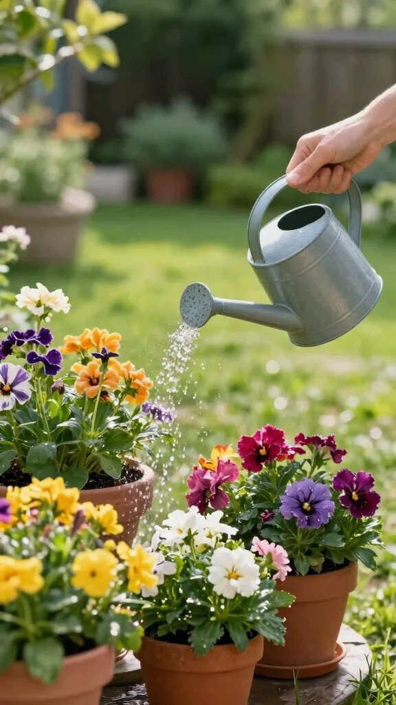  Beginner-Friendly Container Flower Gardening Tips for a Gorgeous Garden! - 5. Watering Techniques for Containers 1