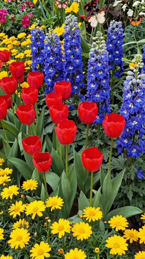  Beginner Garden Design Tips That Will Make Your Yard the Envy of the Neighborhood! - 5. Use Color Wisely 1