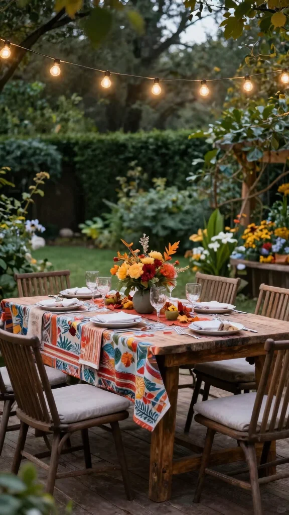 Cozy Outdoor Spaces That Celebrate Every Season in Style! - 5. Outdoor Dining Delight 1