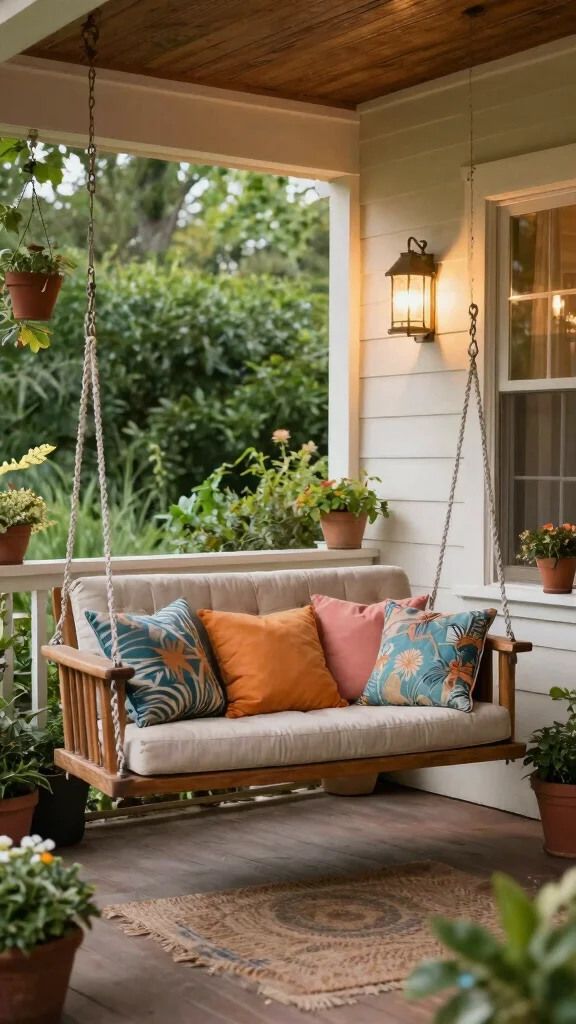  Cozy Outdoor Spaces Where Family Gatherings Become Unforgettable! -  The Cozy Porch. 1