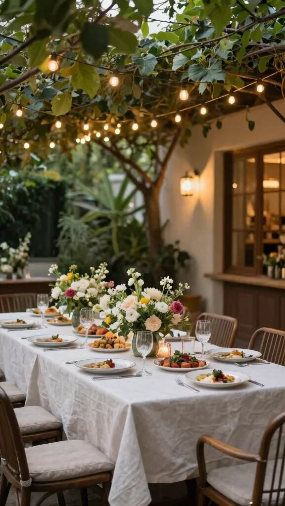  Cozy Outdoor Spaces Where Family Gatherings Become Unforgettable! -  The Garden Dining Area. 1