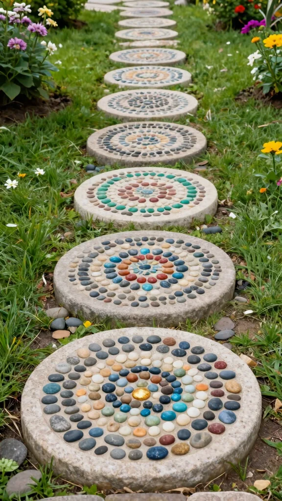 Discover 15 Inspiring DIY Garden Art Projects You Can Start Today! - 11. Garden Stepping Stones 1