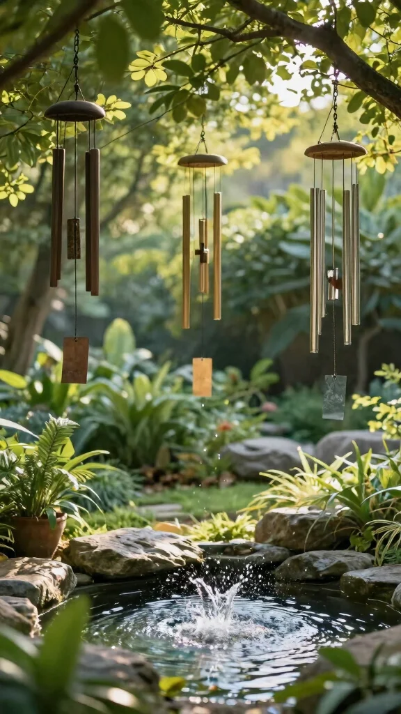 Discover 15 Inspiring DIY Garden Art Projects You Can Start Today! - 15. Nature's Sound Garden 1