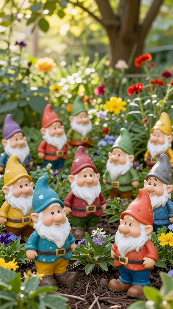 Discover 15 Inspiring DIY Garden Art Projects You Can Start Today! - 6. Garden Gnomes 1