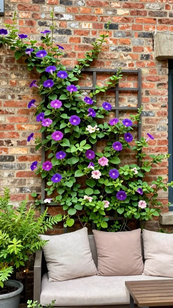 Discover the Magic of Vertical Gardening on Your Patio: 18 Ideas You Can't Miss! - 8. Trellis Garden 1