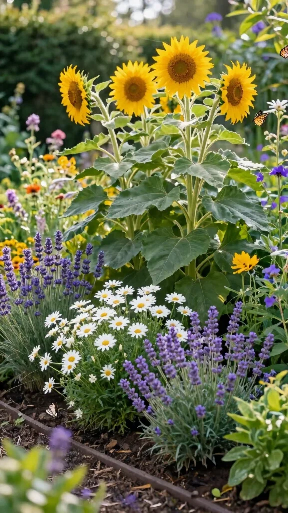 Enchanting Cottage Garden Aesthetics to Transform Your Outdoor Space  - 1. The Classic Flower Bed 1