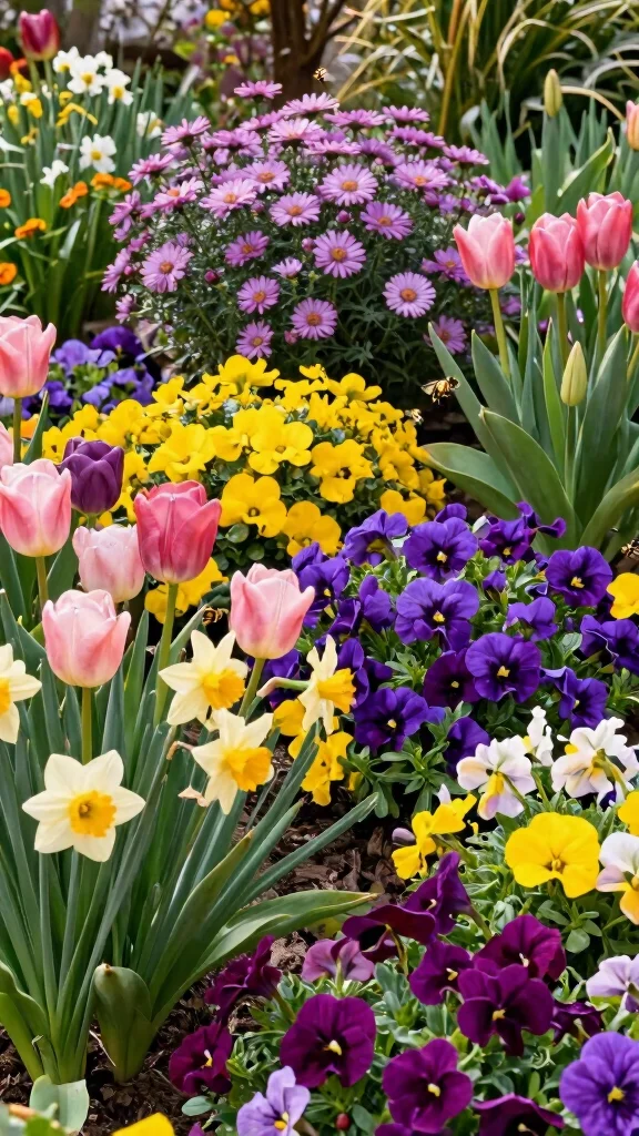 Enchanting Cottage Garden Aesthetics to Transform Your Outdoor Space  - 9. Seasonal Blooms 1